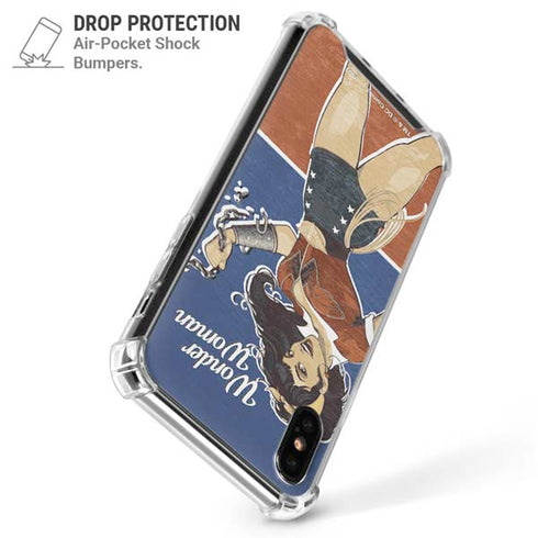 DC Comics Bombshells Wonder Woman Bombshell iPhone XS Max Clear Case